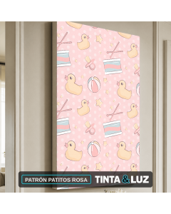 PATRÓN PATITOS ROSA