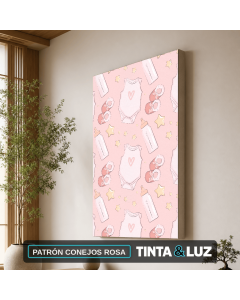 PATRÓN CONEJOS ROSA