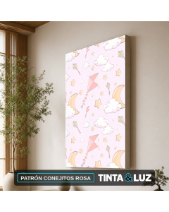 PATRÓN CONEJITOS ROSA