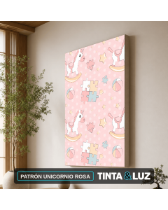 PATRÓN UNICORNIO ROSA