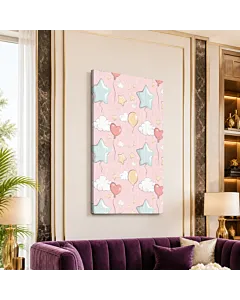 PATRÓN ESTRELLAS PASTEL