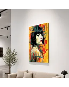 MUJER GEOMÉTRICA