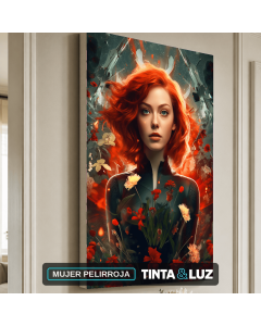 MUJER PELIRROJA