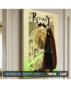 RETORNO DEL JEDI ART NOUVEAU