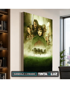 GANDALF Y FRODO