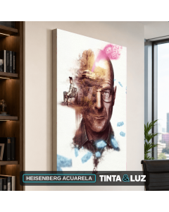 HEISENBERG ACUARELA