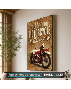 OLD SCHOOL MOTORCYCLE