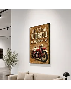 OLD SCHOOL MOTORCYCLE