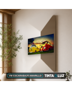 VW ESCARABAJO AMARILLO