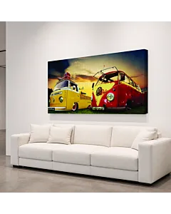 VW ESCARABAJO AMARILLO
