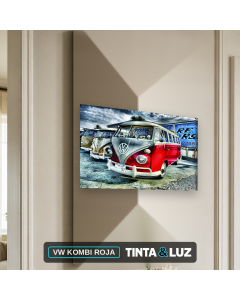 VW KOMBI ROJA