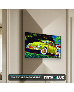 VW ESCARABAJO VERDE