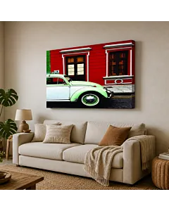 AUTO ROJO RETRO