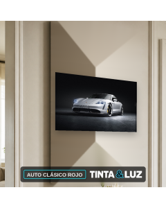 AUTO CLÁSICO ROJO