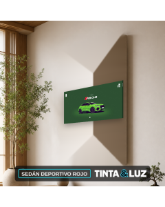 SEDÁN DEPORTIVO ROJO