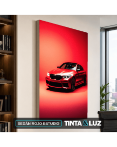 SEDÁN ROJO ESTUDIO