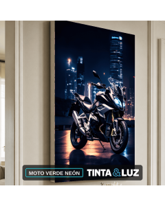 MOTO VERDE NEÓN