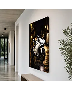 MOTO BLANCA NOCHE