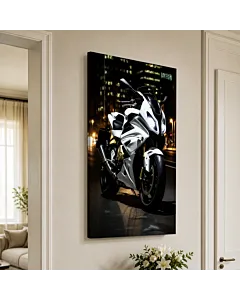 MOTO BLANCA CIUDAD