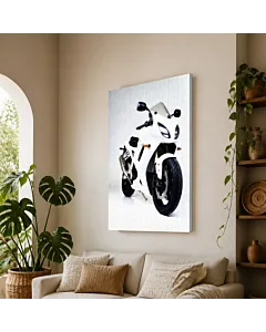 MOTO BLANCA ESTUDIO IV