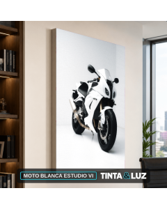 MOTO BLANCA ESTUDIO VI