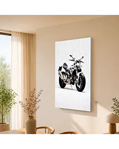 MOTO BLANCA ESTUDIO VII