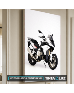 MOTO BLANCA ESTUDIO VIII