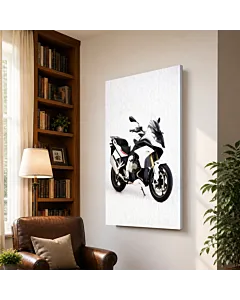 MOTO BLANCA ESTUDIO VIII
