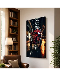 MOTO ROJA