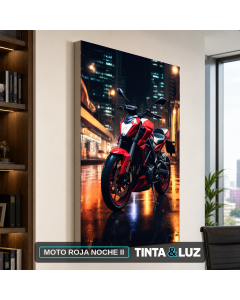 MOTO ROJA NOCHE II