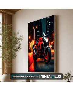 MOTO ROJA CIUDAD II
