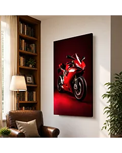 MOTO ROJA ESTUDIO
