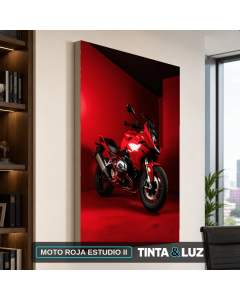MOTO ROJA ESTUDIO II