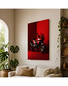 MOTO ROJA ESTUDIO III