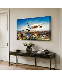 AVIÓN ATARDECER II
