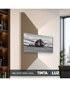 HELICÓPTERO AZUL