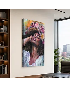 MUJER EN FLOR