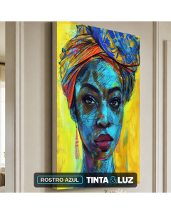 ROSTRO AZUL