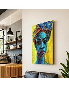 ROSTRO AZUL