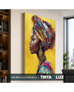 MUJER CON PAÑUELO