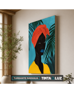 TURBANTE NARANJA