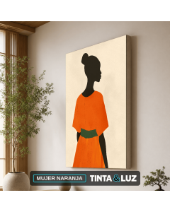 MUJER NARANJA