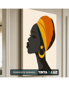 PENDIENTE DORADO