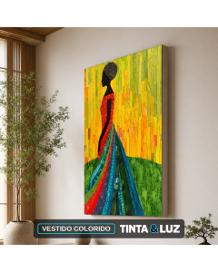 VESTIDO COLORIDO