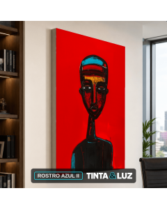 ROSTRO AZUL II