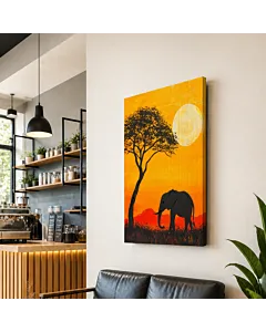 ELEFANTE EN LA SABANA