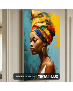 MUJER DORADA