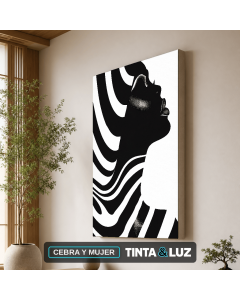 CEBRA Y MUJER