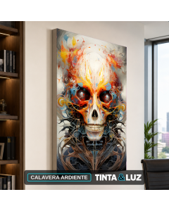 CALAVERA ARDIENTE