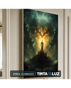 ÁRBOL ILUMINADO